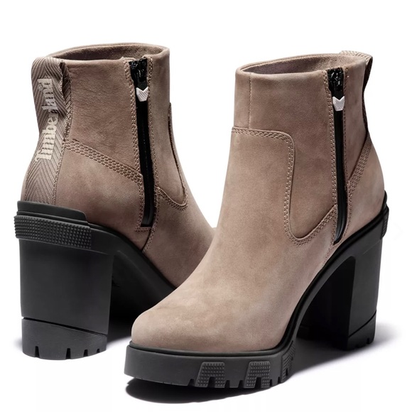 🆕 TIMBERLAND WOMEN'S LANA POINT CHUNKY-HEEL BOOTS - Picture 5 of 6